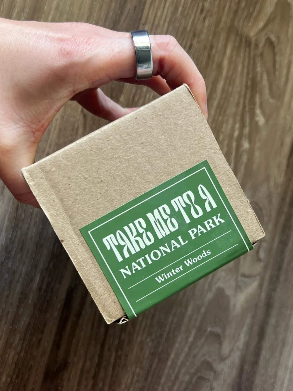 NWT Parks Project Candle Take Me To A National Park 100% Soy Winter Woods